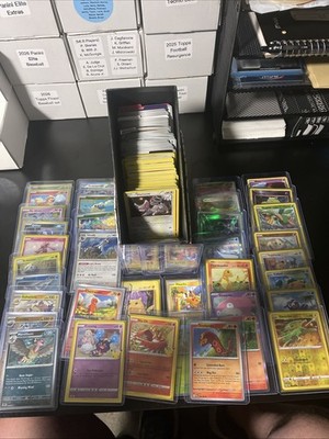Huge Lot Of Pokemon Cards. Pikachu And Many Holo s. (Basic, Stage 1, Stage 2)