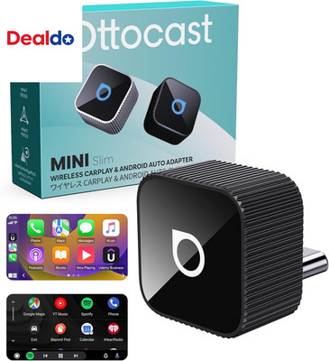 Mini Cube 3.0 USB C Wireless Carplay & Android Auto Adapter 2026  Plug & Play, F