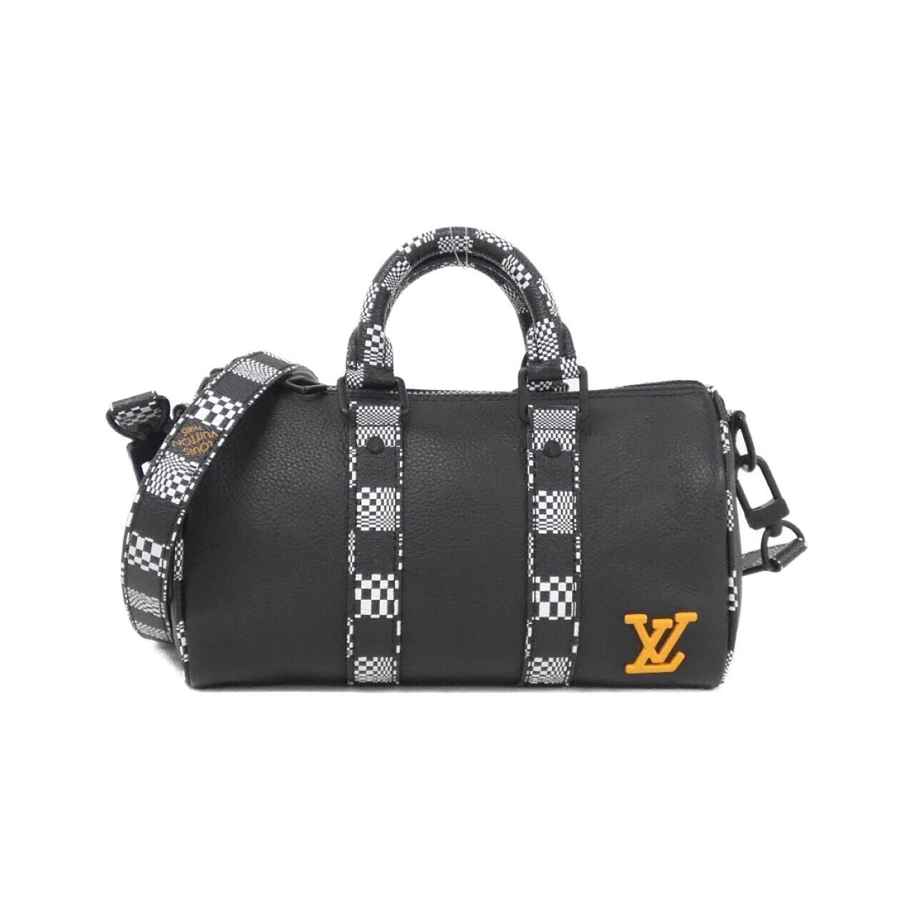 Authentic LOUIS VUITTON Damier distorted City Keepall XS M80202 Shoulder bag ...