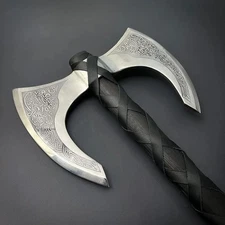 Double Headed Viking Axe