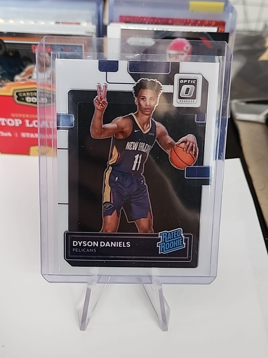 Dyson Daniels 2022-23 Panini NBA Donruss Optic Rated Rookie Card 250 RC Pelicans