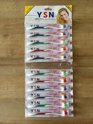 11 Stück YSN Original Zahnbürste für Erwachsene Großeinkauf