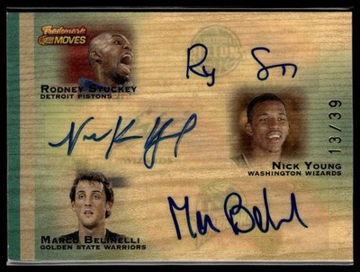 2007 Topps #TTI-SYB Stuckey / Young / Belinelli Autograph /39 KE