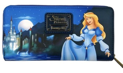 Loungefly The Swan Princess Faux Leather Backpack & Wallet Set Princess Odette