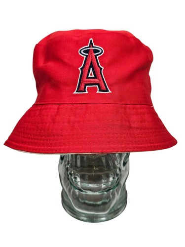 Los Angeles LA Angels Yakult Stadium Exclusive Reversible Bucket Hat Cap NEU