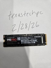 Samsung 990 PRO 2TB M.2 Nvme MZ-V9P2T0 2280 Less than 1 Hour Power On Time