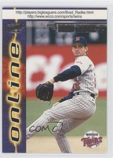 1998 Pacific Online Brad Radke #433 0c4