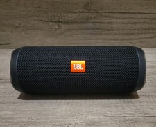 JBL Flip 4 Portable Bluetooth Speaker - Black - Tested & Working - No Cable/Box