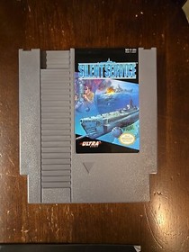 Silent Service (Nintendo Entertainment System, 1989) NES Complete In Box 
