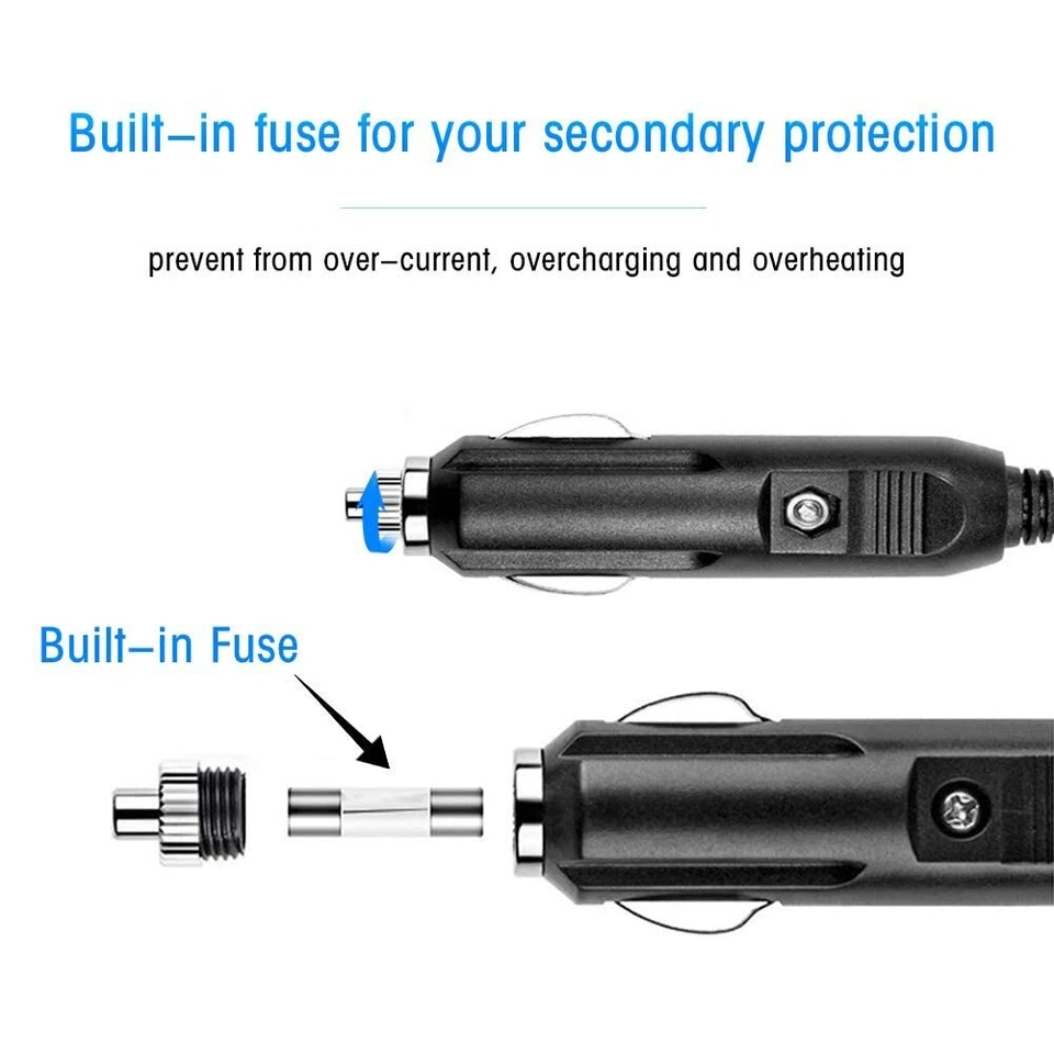 Multi Ports USB Car Charger 96W 6 Port QC3.0 Fast Car Charger Adapter Multiple - Image 4 of 4