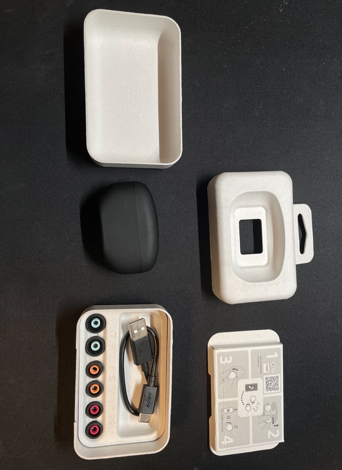 Sony WF1000XM5/B The Best Truly Wireless Bluetooth Earbuds Black