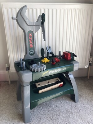 Bosch Junior Workbench Toy Workshop Tools UK