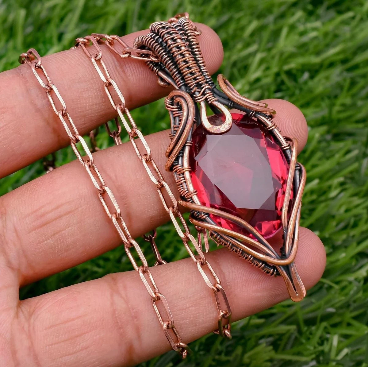 Rubellite necklace shop