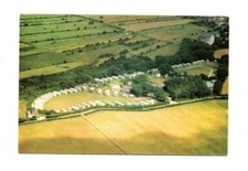 Wales - Llanon, Woodlands Caravan Park, Nr. Aberystwyth -  Vintage Postcard