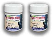 Ayurvedic new Ortho Power Tablet 2 x 40 Units Tablets 2 x 40 Units Free Ship