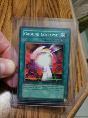 Yu-Gi-Oh Ground Collapse Pharaoh's Servant PSV-070 1st Edition NM Never Played 