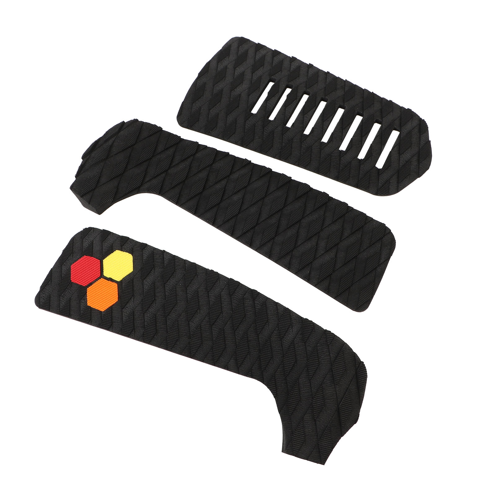 BLACK Surf Deck Traction Pad EVA Trimmable Antiip Strong Grip Versatile MU