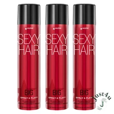 Sexy Hair Big Spray and Play Volumizing Hairspray, 10oz. (3pack)