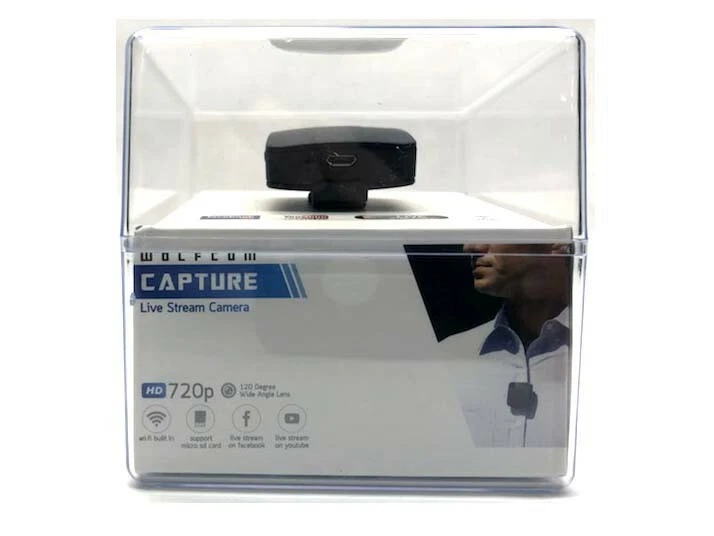 Wolfcom Capture 720p HD Ultra Portable Body Camera Cam Camcorder