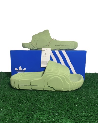 Adidas Adilette 22 Magic Lime Slide - Men's Size 12 In Hand Ships Fast GX6946 | eBay