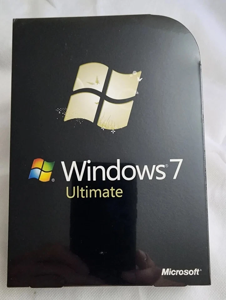 Microsoft Windows 7 Ultimate 32/64 Bit DVD -Full Retail Version -New sealed Box - Image 1 of 4