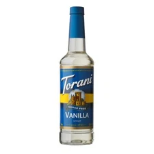 Torani Sugar Free Syrup, Vanilla, 25.4 Ounce (Pack of 1)