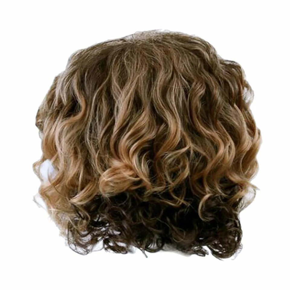 Мужской длинный кудрявый светлый парик из синтетических волос термостойкий мужской модный стиль - Изображение 2 из 4