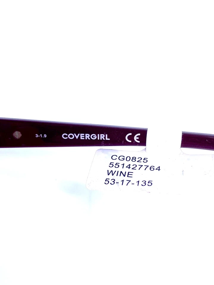 Новый чехол девочка красный овальная оправа очки CG0825 069 вино 53 17 135 - Изображение 4 из 4