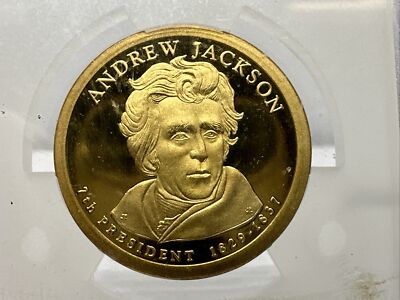 2008 S Andrew Jackson Presidential Dollar Coin ICG PF70 DCAM DB2