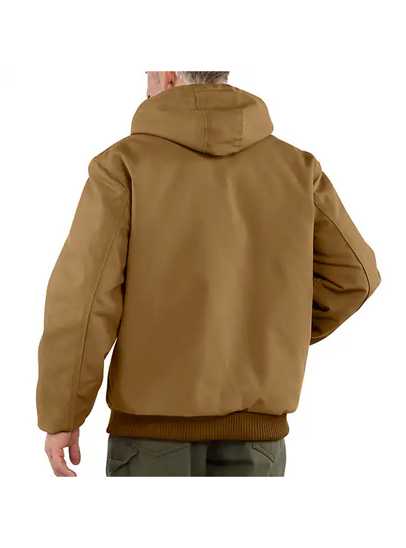 J140 Carhartt QuiltedFlannelLined Duck Active Jacket FREE SHIPPING eBay