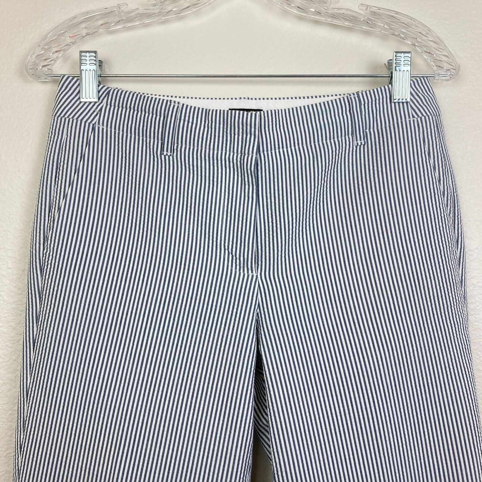 TALBOTS Petite Size 2P Chelsea Striped Cotton See… - image 2