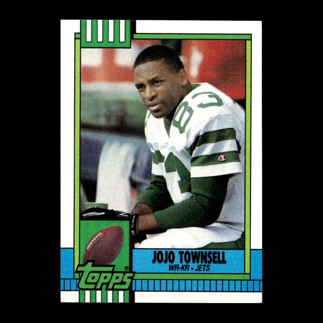 Jojo Townsell 1990 Topps New York Jets #455 R329K 72 | eBay