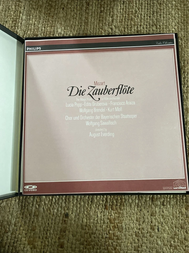 MOZART - Die Zauberflotr / Sawallisch (2 Laser Disc) - Image 2 of 3