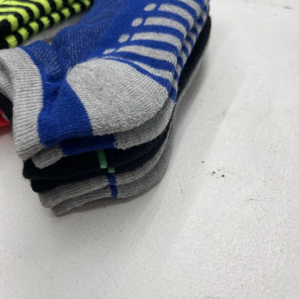 Paquete de 6 calcetines tobilleros multicolores Children’s Place jóvenes niños talla 11-13 nuevos* Foto 2 de 4