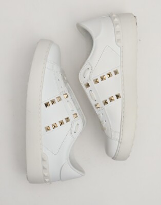 Valentino Garavani Rockstud Sneakers Size 35.5/ US 5.5 in White