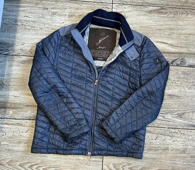 Herren MONTECORE Steppjacke Blau Größe 50