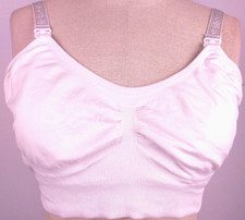 Kathy Maternity RN 131226 White Nylon Wireles...