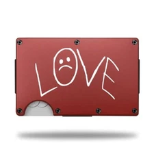 Custom Laser Engraved Wallet - LIL PEEP LOVE - GREAT GIFT WALLET