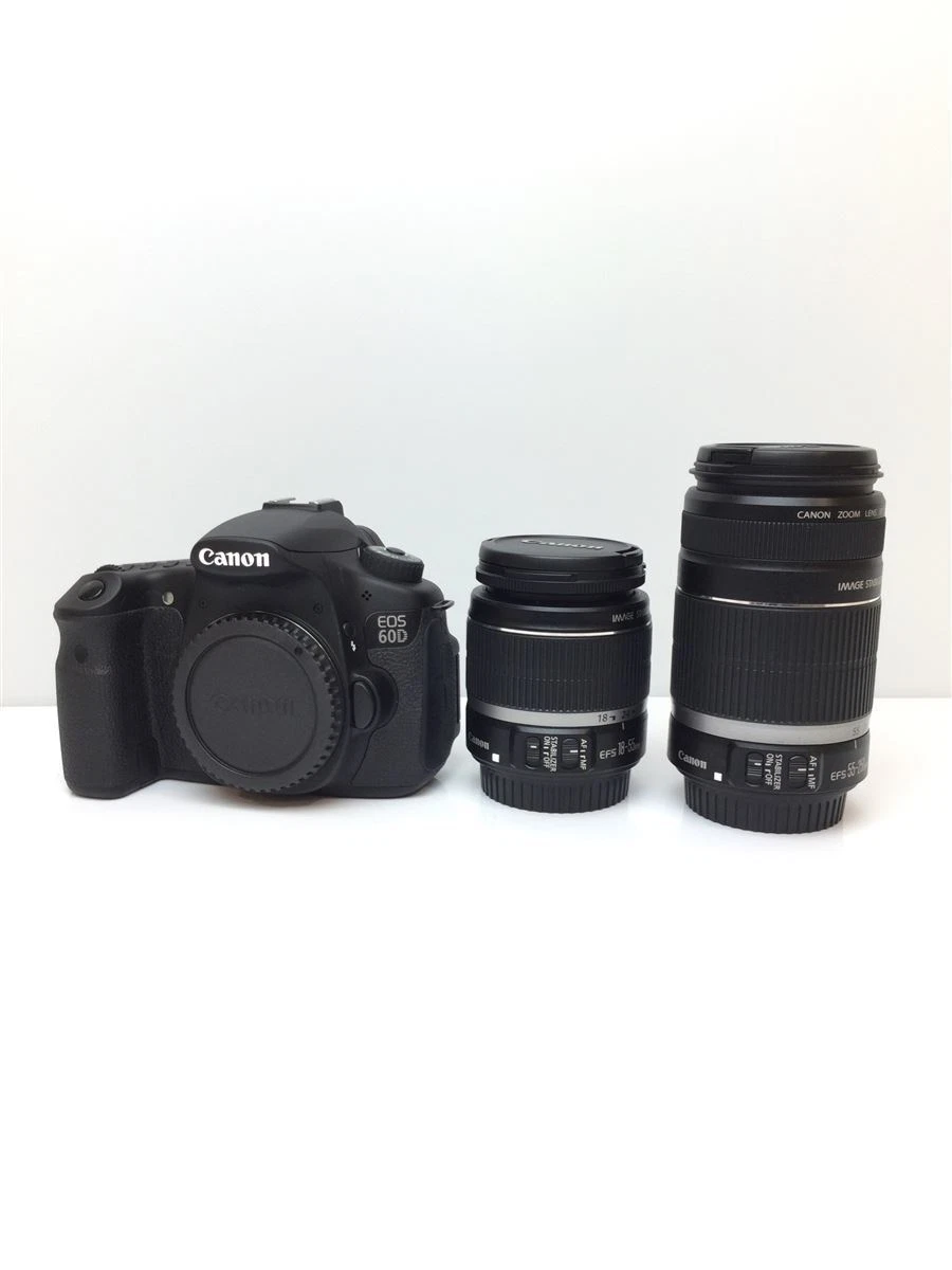Canon Dslr Camera Eos 60D Double Zoom Kit