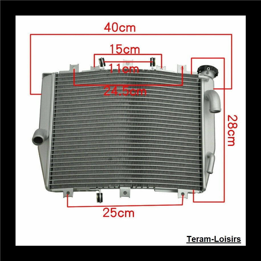 Radiator For Kawasaki ZX10R From 2004 To 2005 / Type 39061-0041