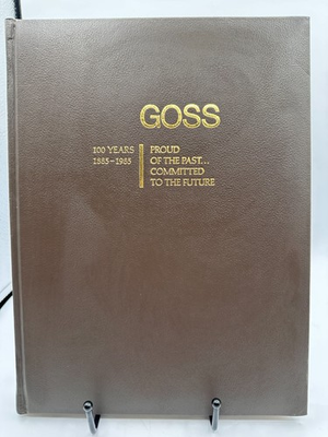 #ad GOSS Printing Press 100 Year Corporate History Book 1885–1985 Industrial $44.95