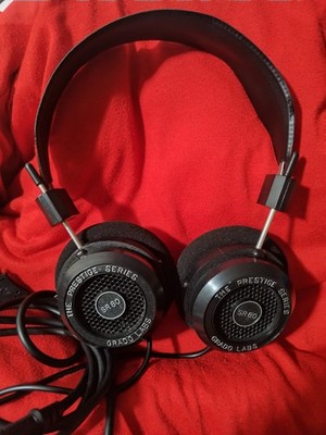 Grado SR80 On-Ear Wired Headphones - Black