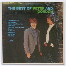 PETER & GORDON The Best Of Peter And Gordon 1979 Reissue LP EX/NM