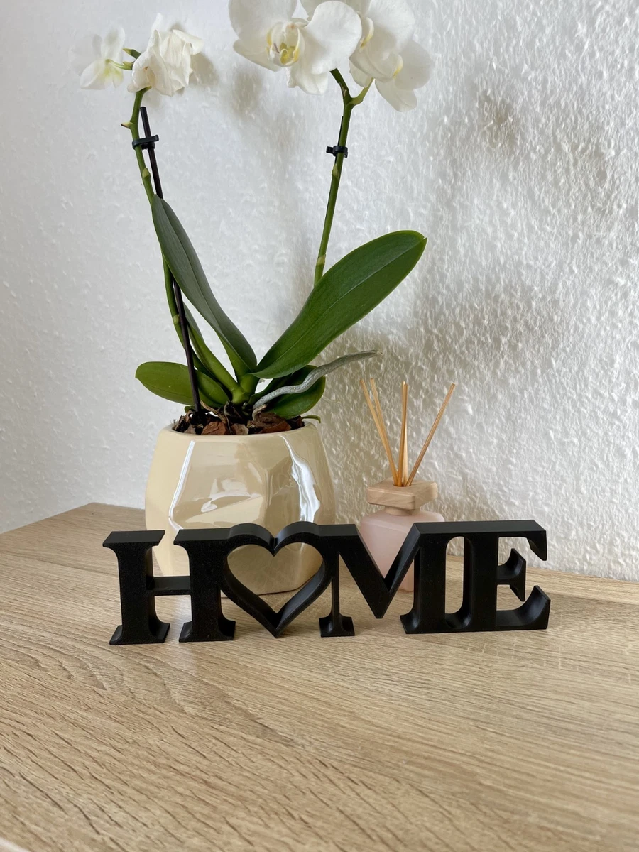 CREATCABIN Cartello in Legno Tagliato A Laser Wall Art Dream Letter Sign Cuore Decorativo Scultura da Parete Hanging Decor Unfinished per La Porta di Inaugurazione della Casa Parete 9.9 x 4.1 Pollice
