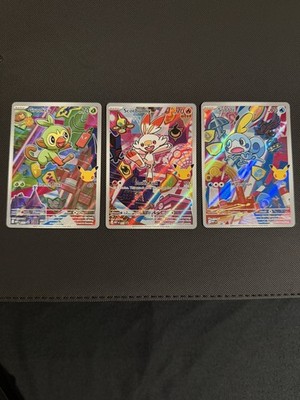 PACK FRESH Series 2 PROMO 2025 Grookey Scorbunny Sobble Holo NEAR MINT