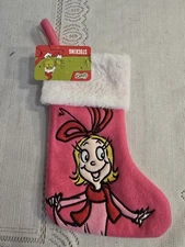 NWT!  MINI CINDY-LOU WHO CHRISTMAS STOCKING  9"