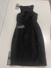 Guess By Marciano Chained Up Pencil Dress Bodycon Jet Black Xs