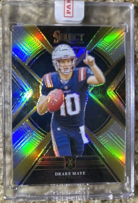 2023 Panini Select - 2024 Xrc Prizm Drake Maye Rookie #503 (RC) Factory Sealed