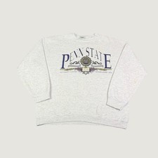 Vintage Penn State Sweatshirt XL Briar Creek Nittany Lions Gray 90s Made in USA