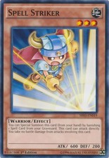 1x (EX) Spell Striker - SR03-EN019 - Common - 1st Edition  YuGiOh